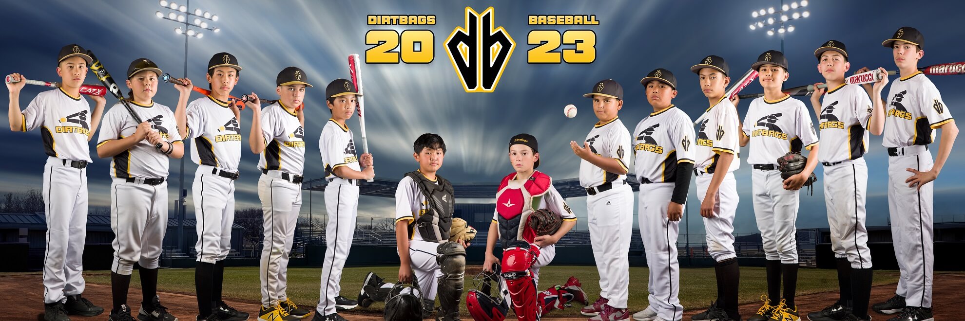 Unique, one-of-a-kind sports photo portraits and composites. Baseball season photos, photographs, baseball, softball, baseball team photos, baseball individual photos, baseball catcher pictures, game photos. little league, Pop Warner, Cooperstown baseball pictures, baseball league and base ball school team photos.