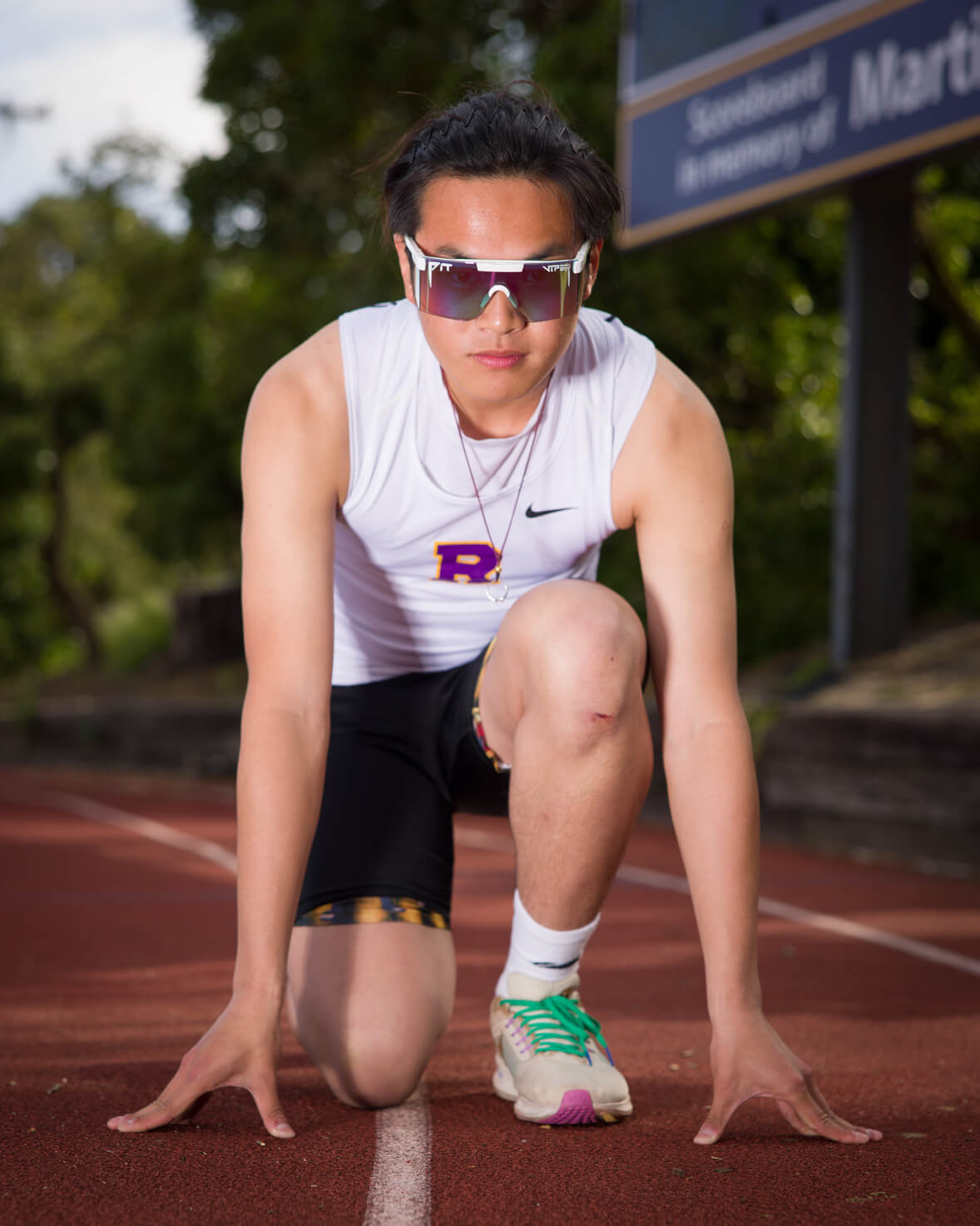 Track and field individual photos for athletic leagues, middle schools and high schools in California