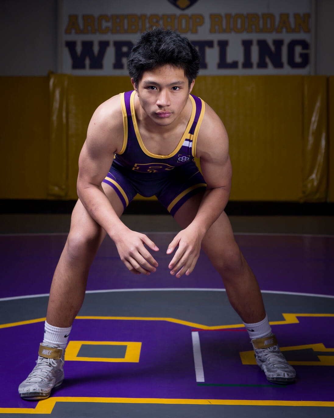 Wrestling portraits and team photos for middle school and high school athletes