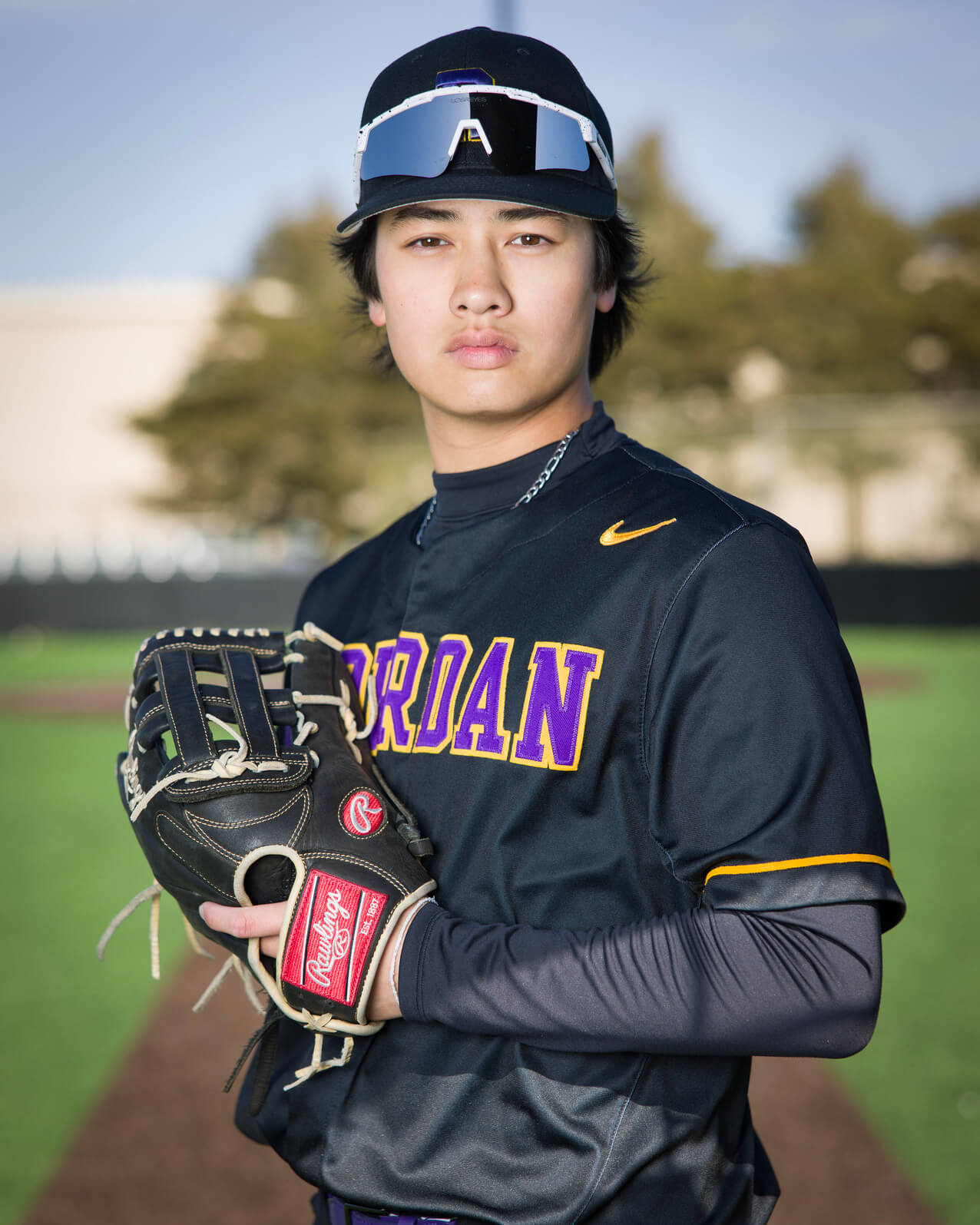 High school baseball portraits and photography for California athletic teams