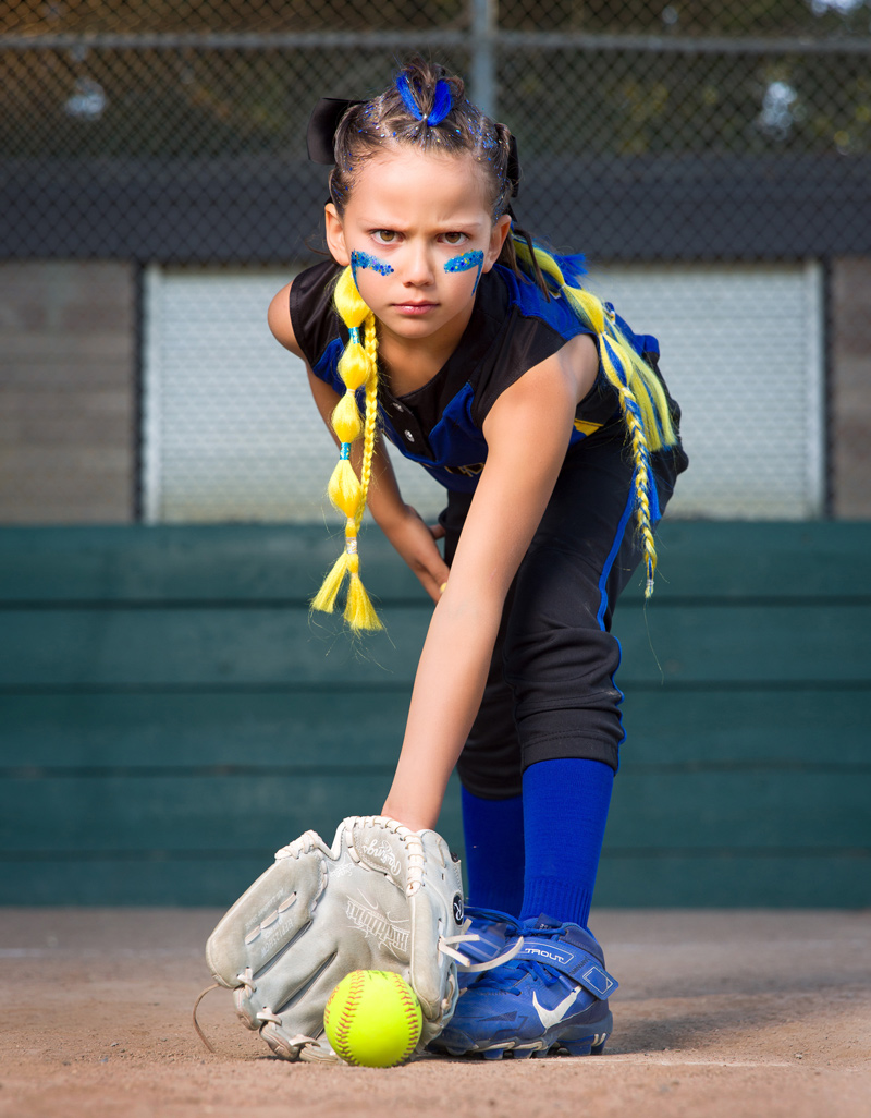 Youth little league softball photography boys girls Northern California