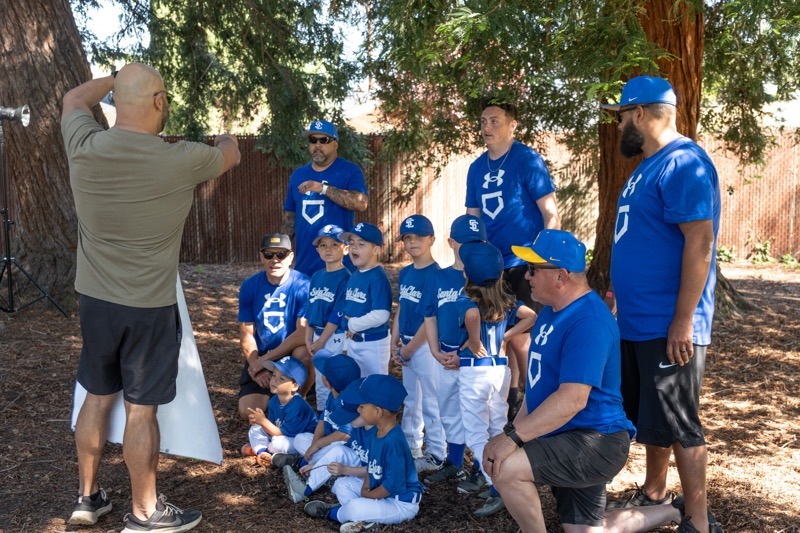 A behind the scenes photography look at media day photography sports photography in saratoga, santa clara, fremont, hayward, oakland, richmond, and walnut creek, california