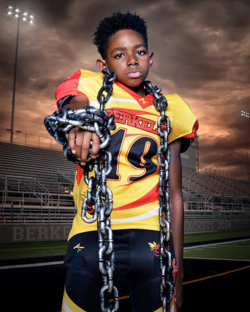 Football league sports photos for Richmond, Oakland, Albany, Walnut Creek, Fremont, Santa Clara, and across the Bay Area